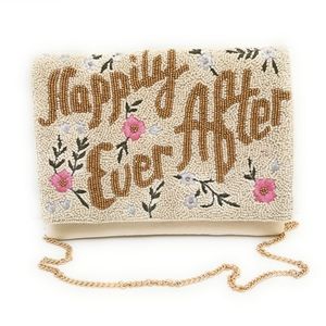 Happily Ever After Beaded Clutch Purse